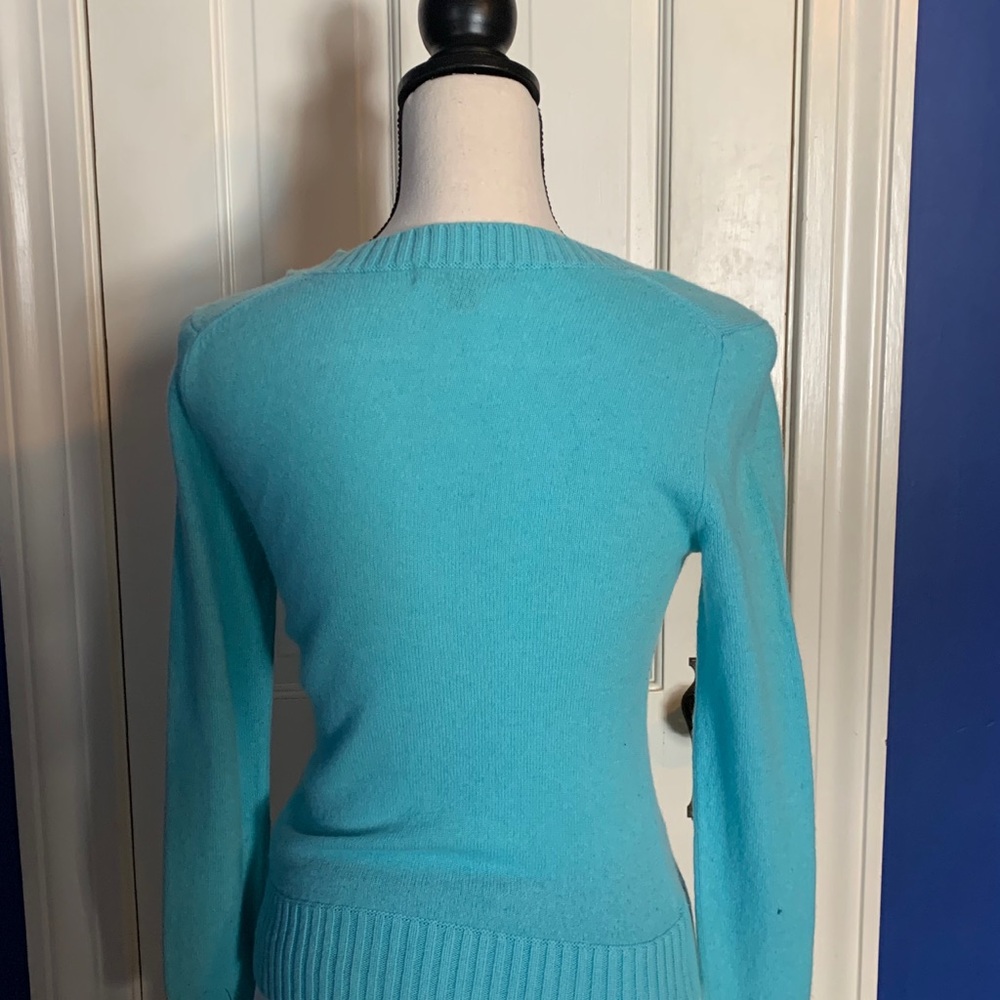 Banana Republic blue cashmere sweater - Picture 3 of 5